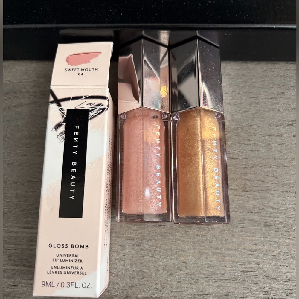 Fenty Beauty Gloss Bomb Duo - Sweet Mouth and Gold’n Honey